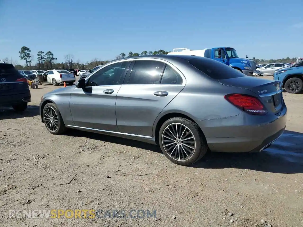 2 Photograph of a damaged car 55SWF8DB9KU301551 MERCEDES-BENZ C-CLASS 2019