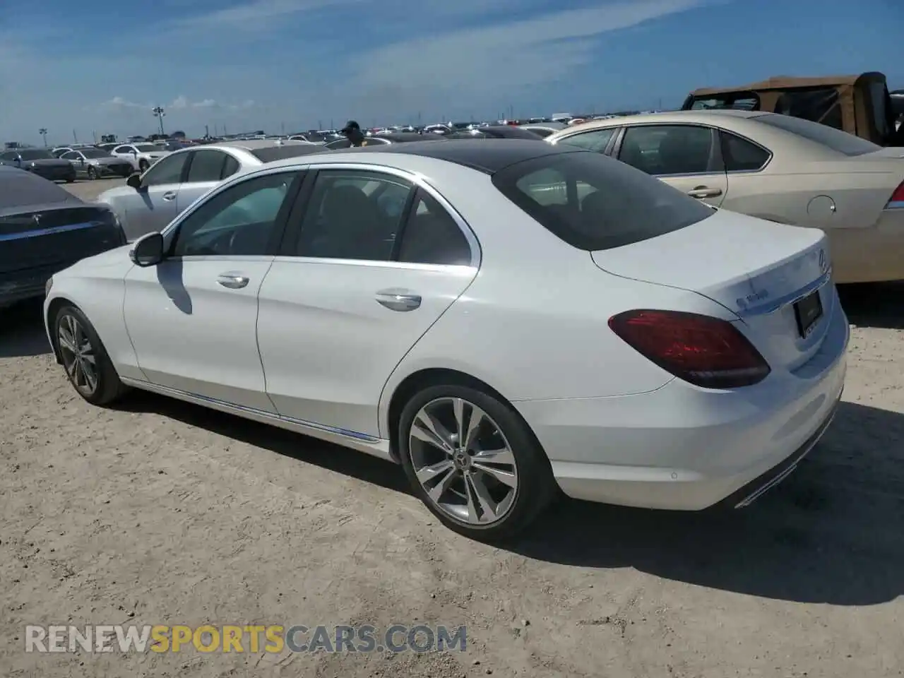 2 Photograph of a damaged car 55SWF8DB9KU306796 MERCEDES-BENZ C-CLASS 2019