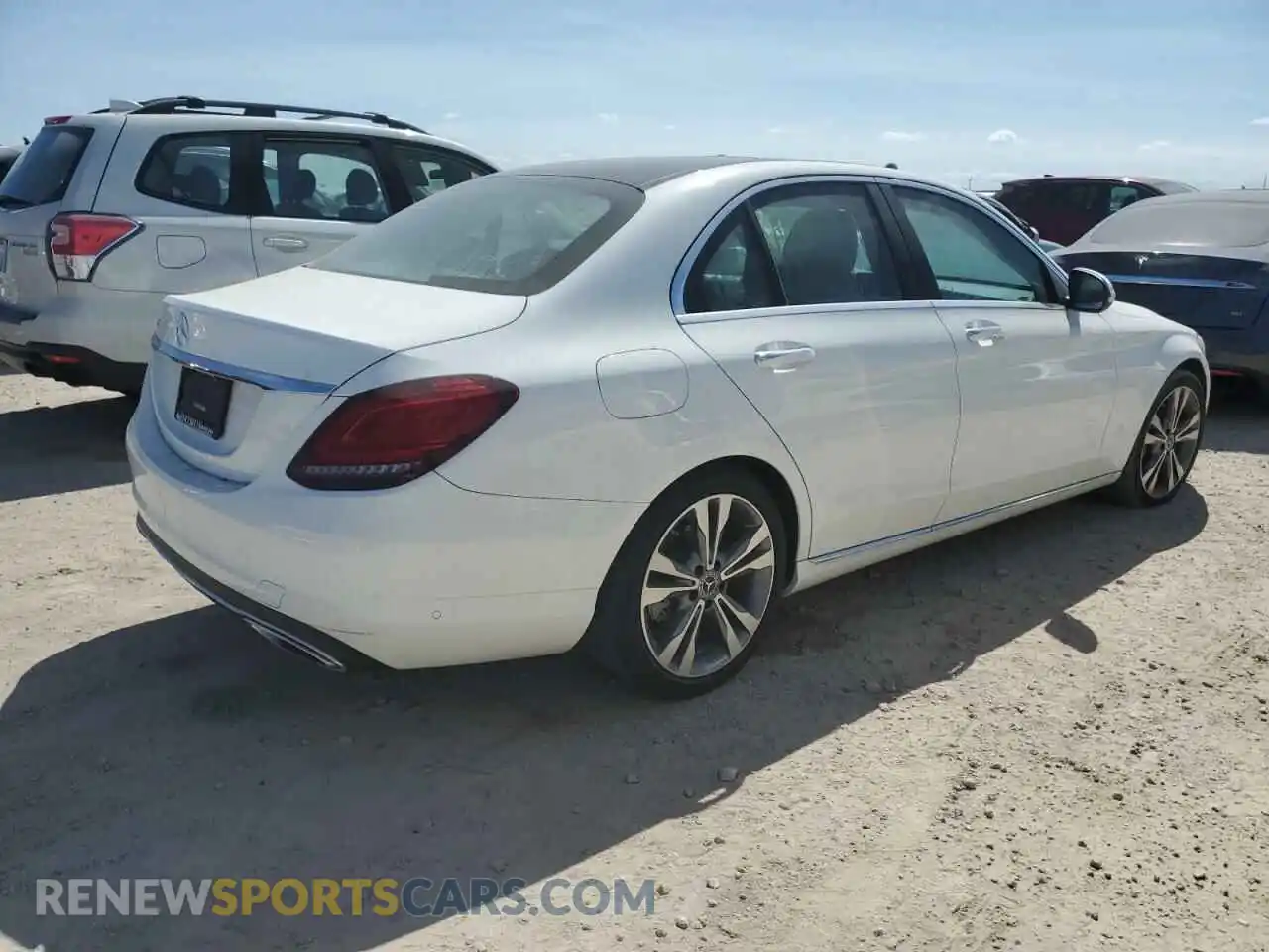 3 Photograph of a damaged car 55SWF8DB9KU306796 MERCEDES-BENZ C-CLASS 2019