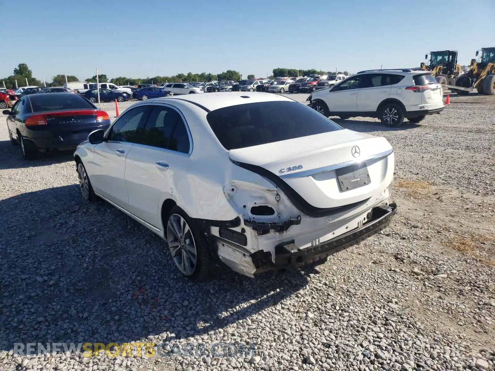 3 Photograph of a damaged car 55SWF8DB9KU313540 MERCEDES-BENZ C-CLASS 2019