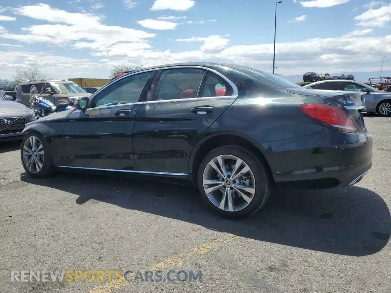 2 Photograph of a damaged car 55SWF8DBXKU289278 MERCEDES-BENZ C-CLASS 2019