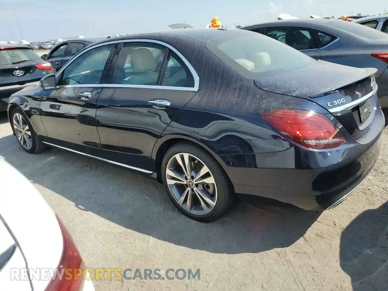 2 Photograph of a damaged car 55SWF8DBXKU321694 MERCEDES-BENZ C-CLASS 2019