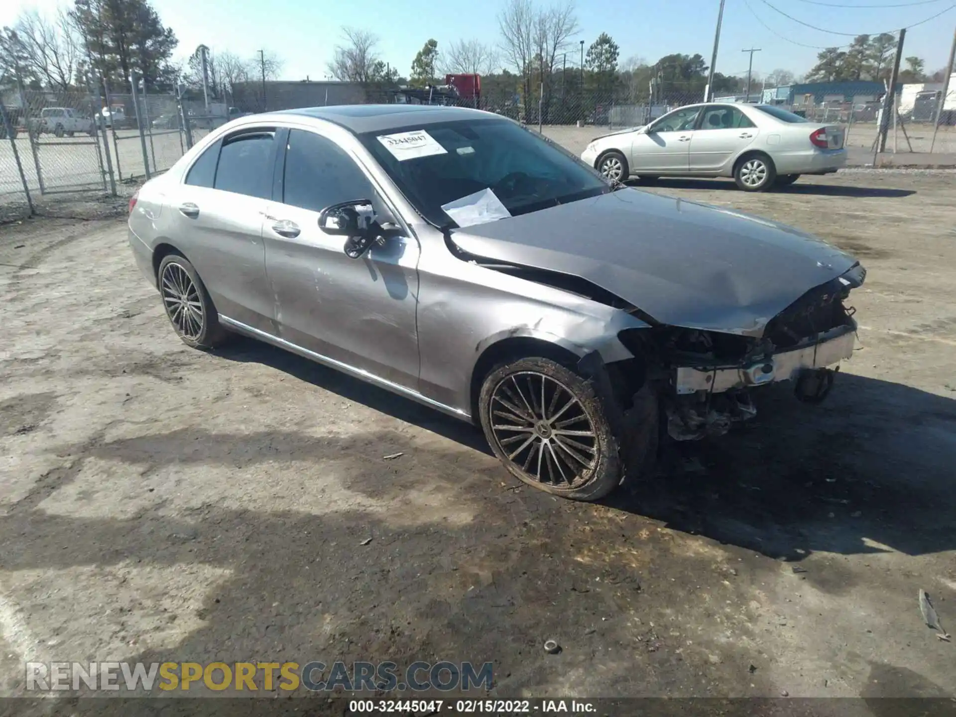 1 Photograph of a damaged car 55SWF8EB0KU283875 MERCEDES-BENZ C-CLASS 2019