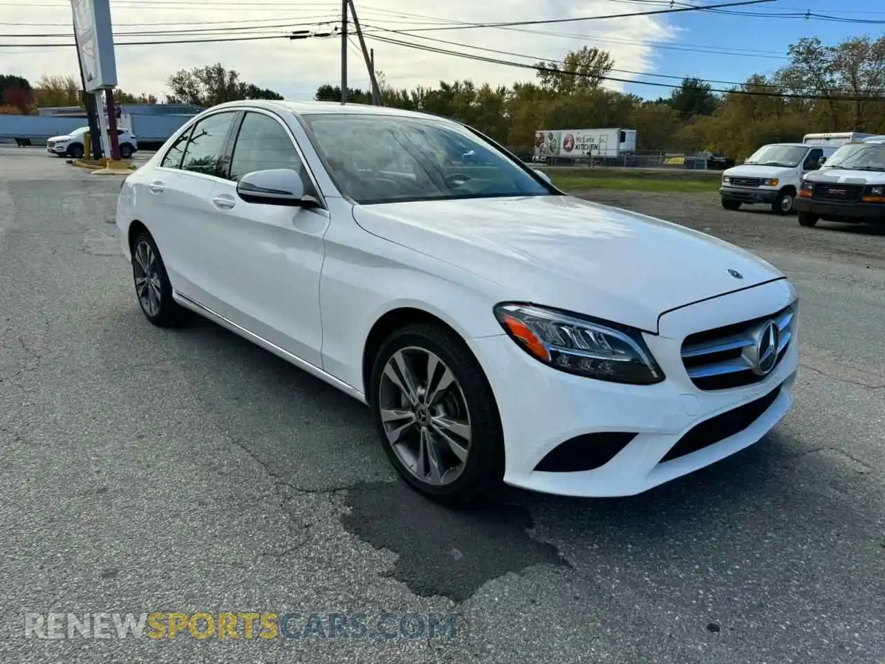1 Photograph of a damaged car 55SWF8EB0KU291068 MERCEDES-BENZ C-CLASS 2019