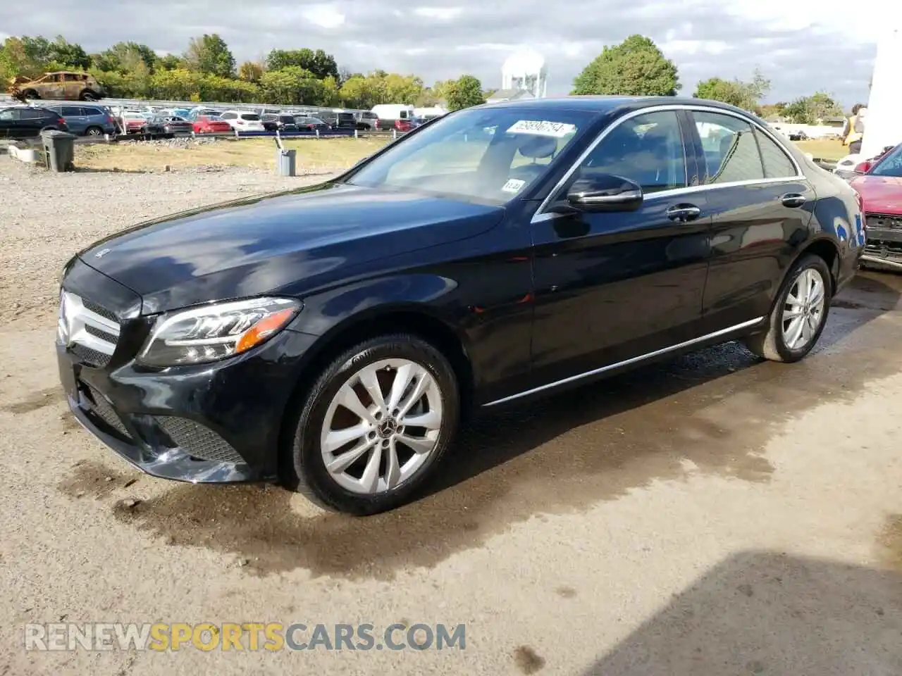 1 Photograph of a damaged car 55SWF8EB0KU294214 MERCEDES-BENZ C-CLASS 2019