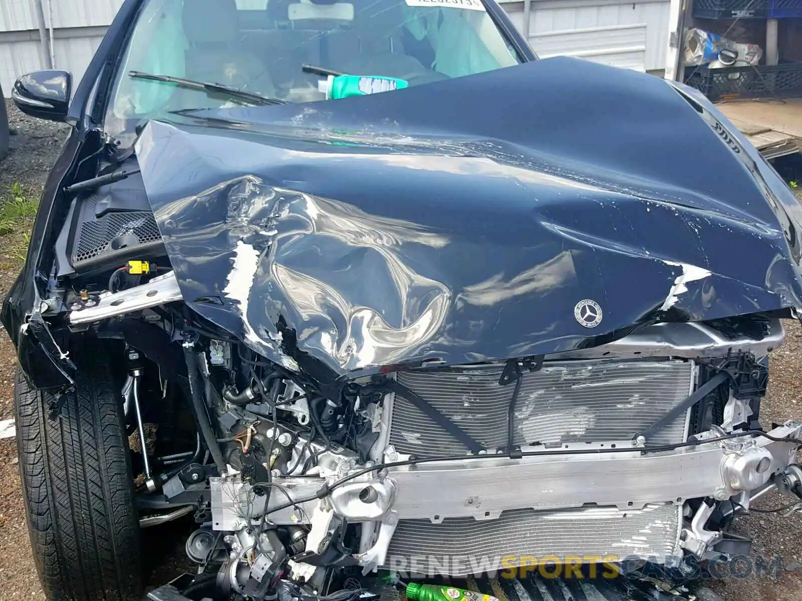7 Photograph of a damaged car 55SWF8EB0KU312078 MERCEDES-BENZ C CLASS 2019