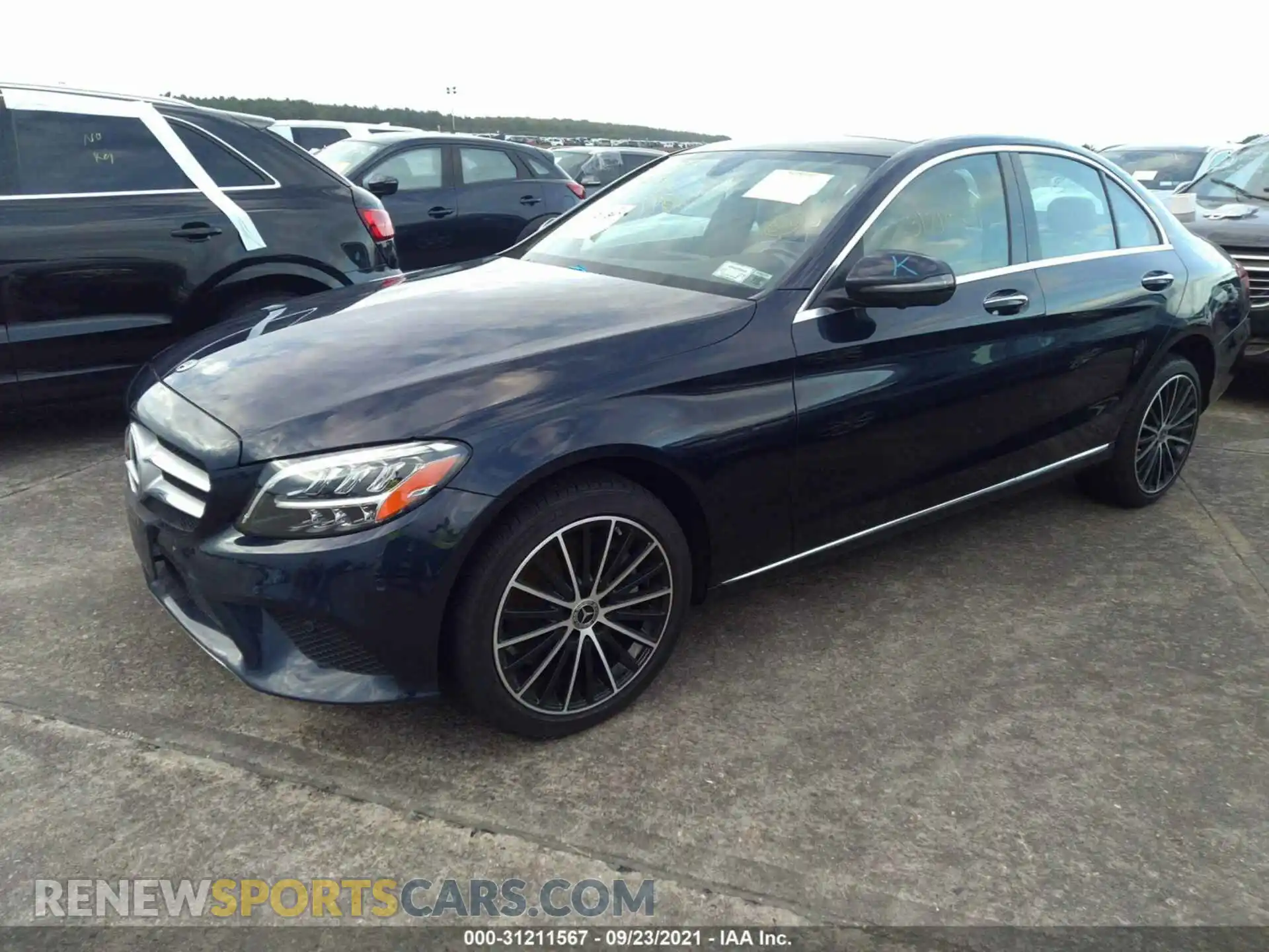 2 Photograph of a damaged car 55SWF8EB1KU290267 MERCEDES-BENZ C-CLASS 2019