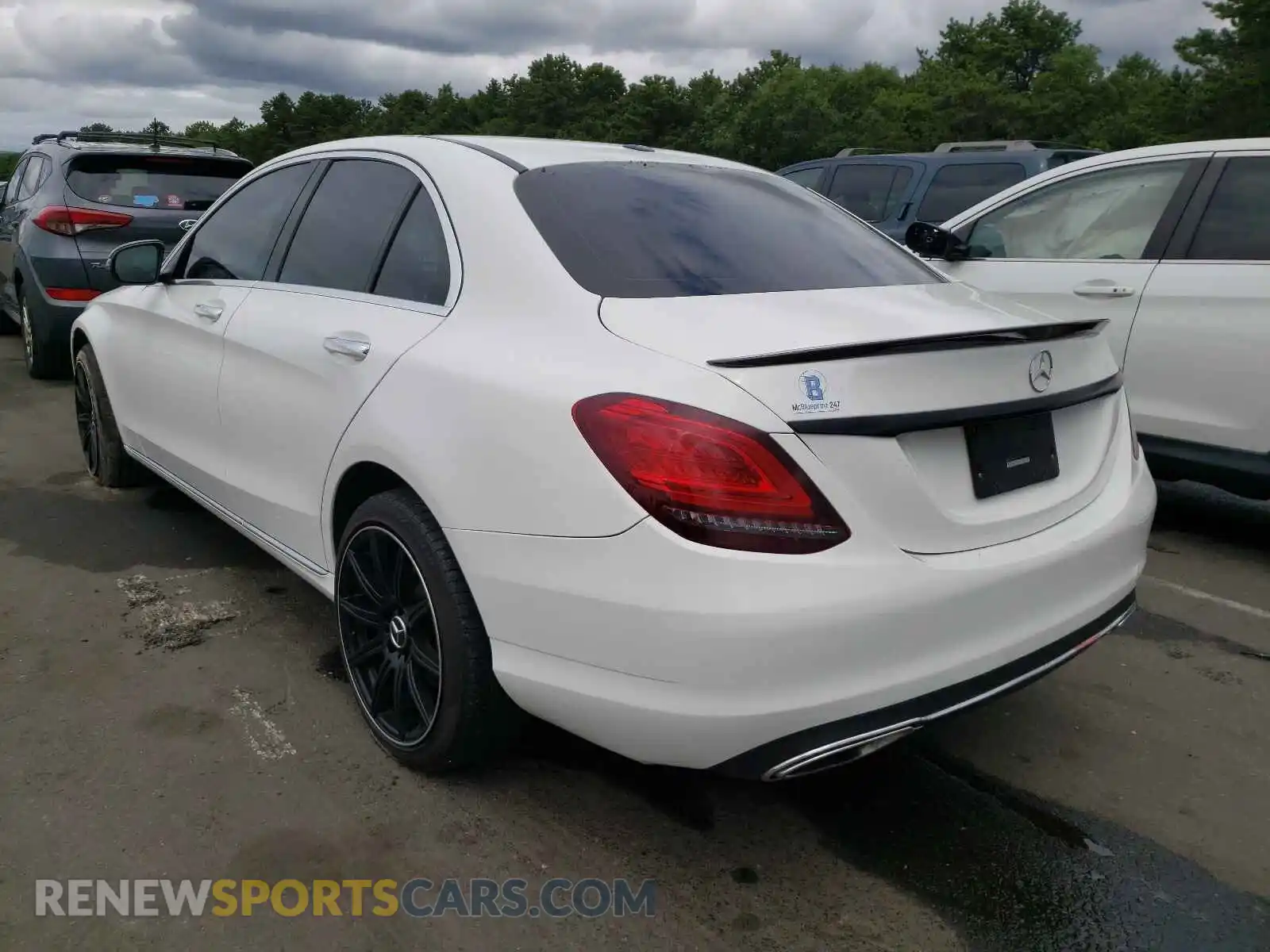 3 Photograph of a damaged car 55SWF8EB1KU290320 MERCEDES-BENZ C-CLASS 2019