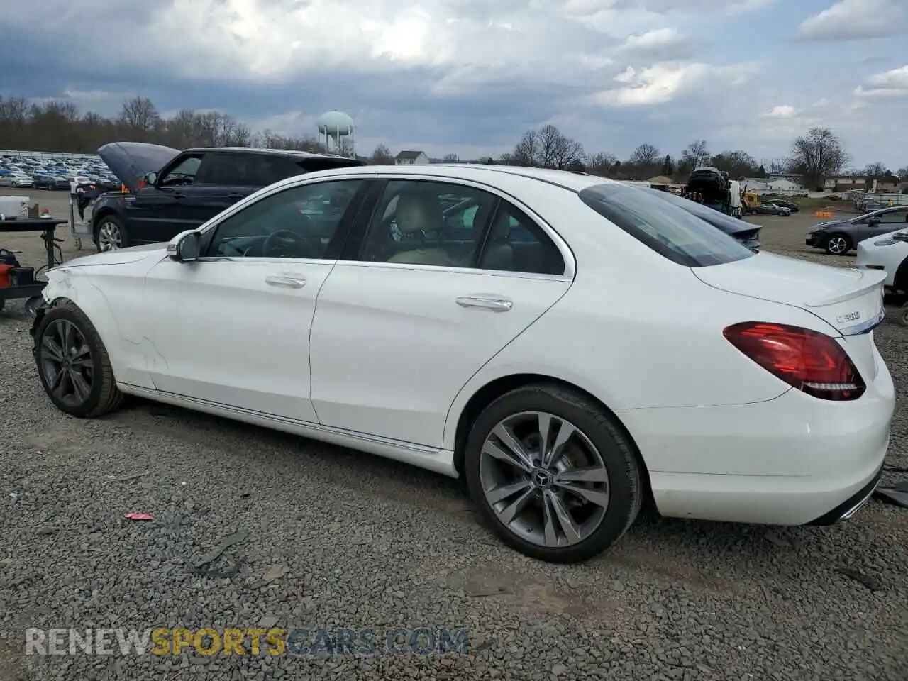 2 Photograph of a damaged car 55SWF8EB1KU292343 MERCEDES-BENZ C-CLASS 2019