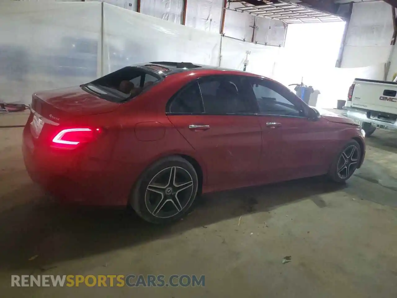 3 Photograph of a damaged car 55SWF8EB1KU299857 MERCEDES-BENZ C-CLASS 2019