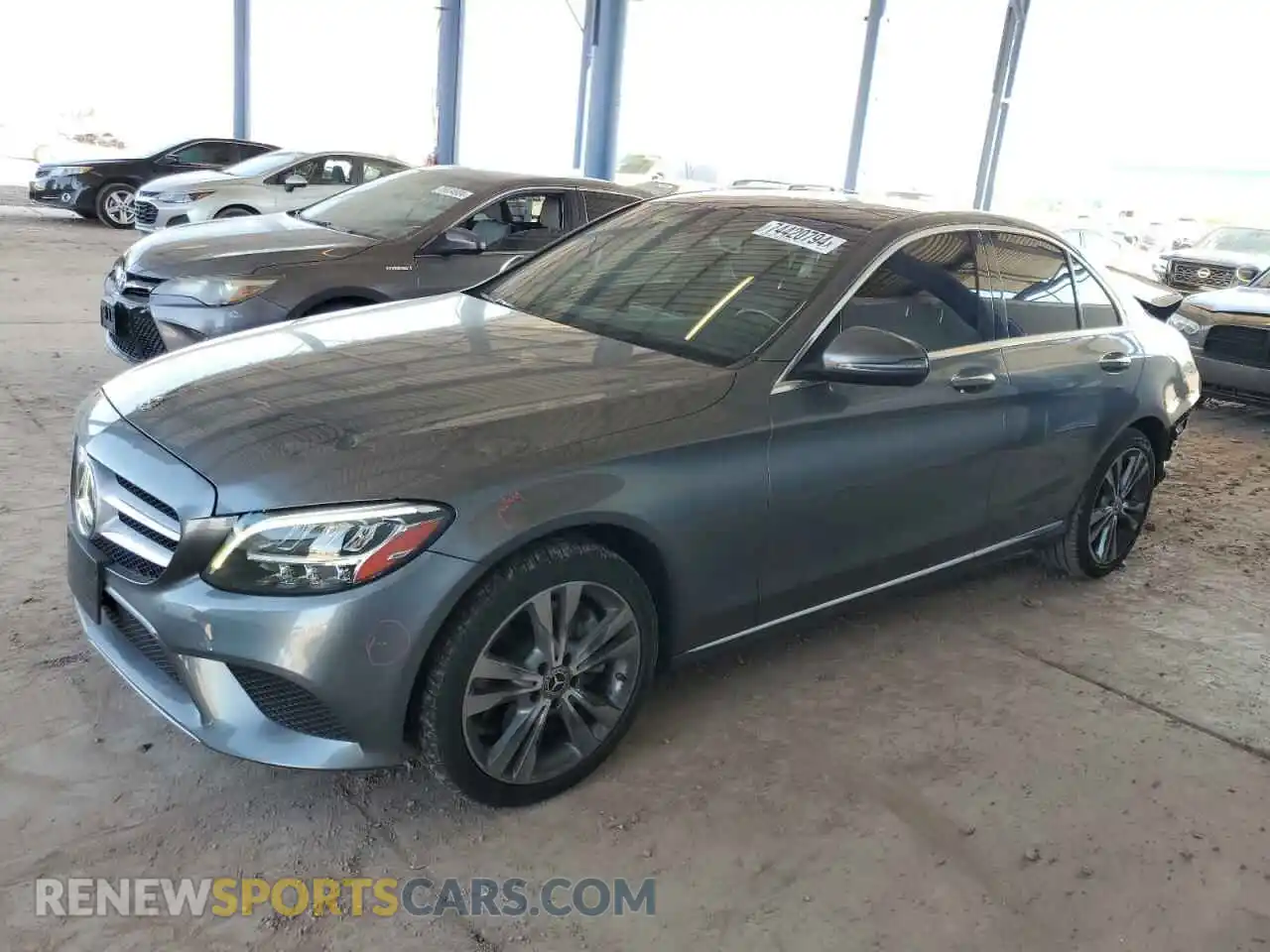 1 Photograph of a damaged car 55SWF8EB1KU305754 MERCEDES-BENZ C-CLASS 2019