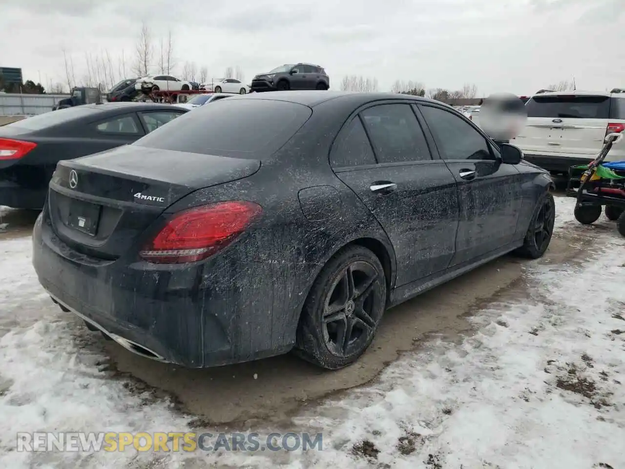 3 Photograph of a damaged car 55SWF8EB1KU314972 MERCEDES-BENZ C-CLASS 2019