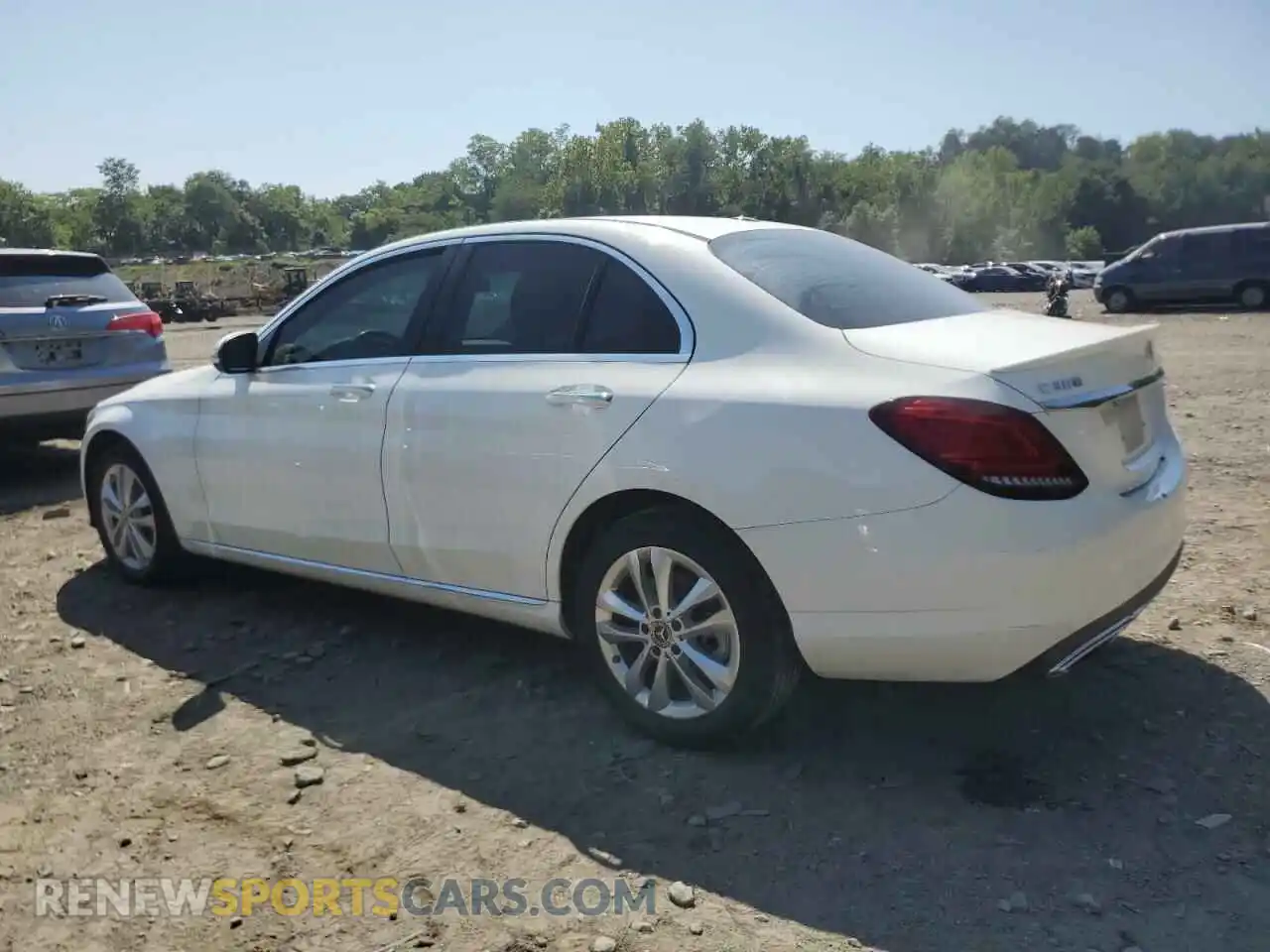 2 fotografías del automóvil dañado 55SWF8EB2KU284834 MERCEDES-BENZ C-CLASS 2019