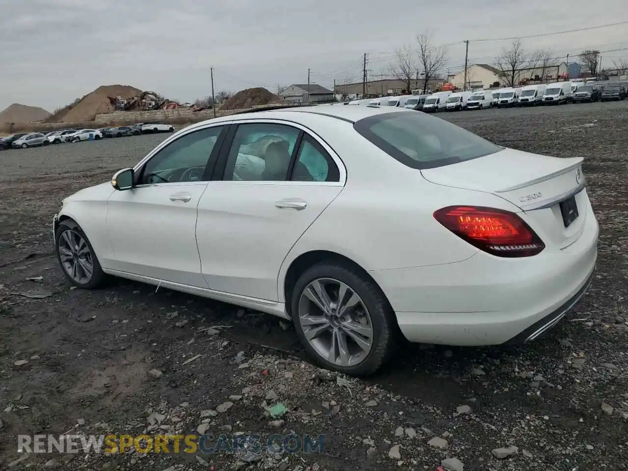 2 Photograph of a damaged car 55SWF8EB2KU291525 MERCEDES-BENZ C-CLASS 2019