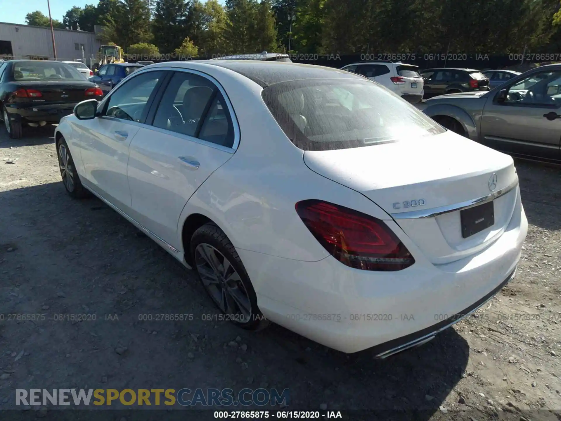 3 Photograph of a damaged car 55SWF8EB2KU300580 MERCEDES-BENZ C-CLASS 2019