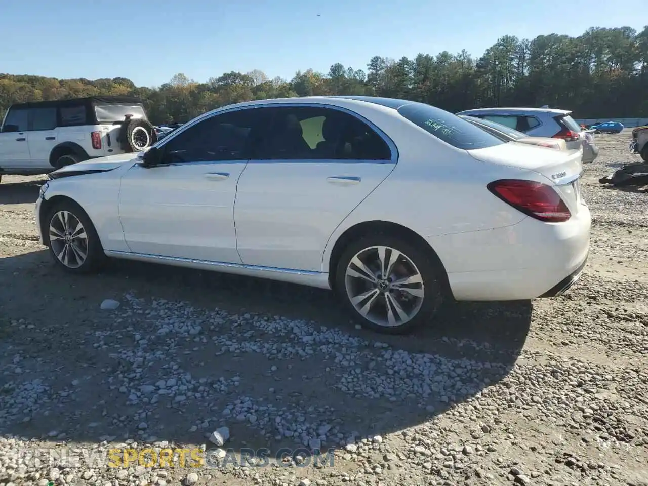 2 Photograph of a damaged car 55SWF8EB2KU308274 MERCEDES-BENZ C-CLASS 2019