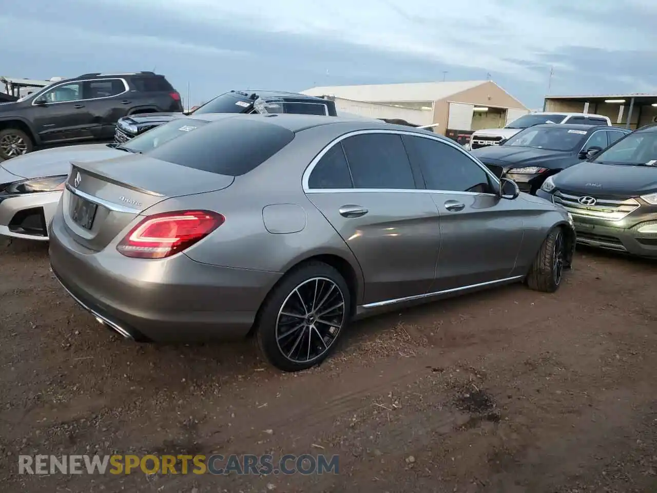 3 Photograph of a damaged car 55SWF8EB3KU284485 MERCEDES-BENZ C-CLASS 2019