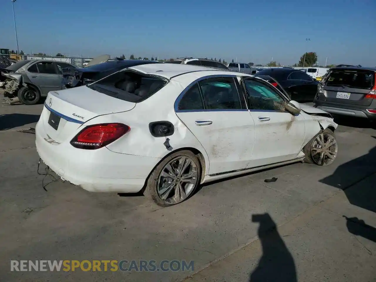 3 Photograph of a damaged car 55SWF8EB3KU285264 MERCEDES-BENZ C-CLASS 2019