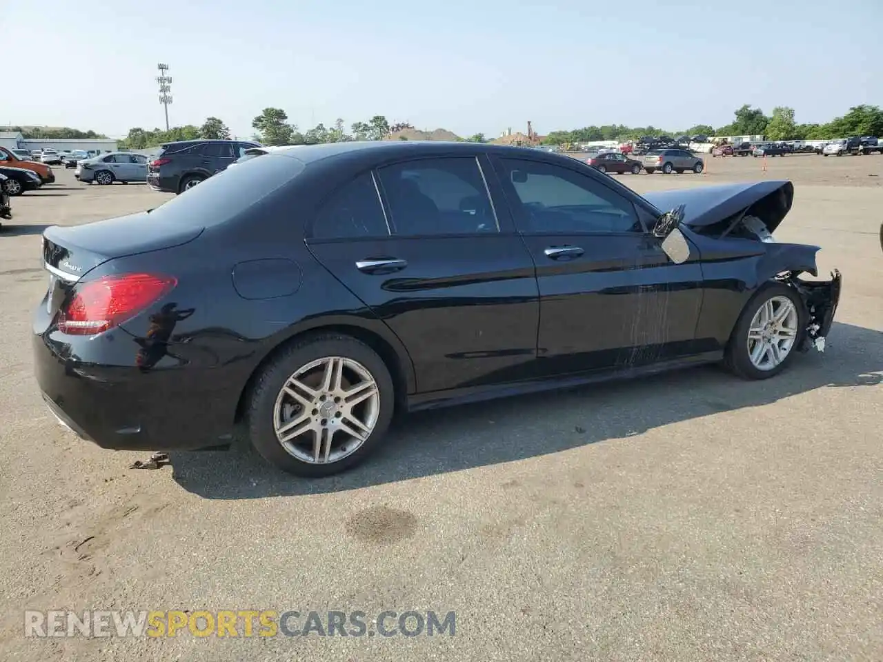 3 Photograph of a damaged car 55SWF8EB3KU313399 MERCEDES-BENZ C-CLASS 2019