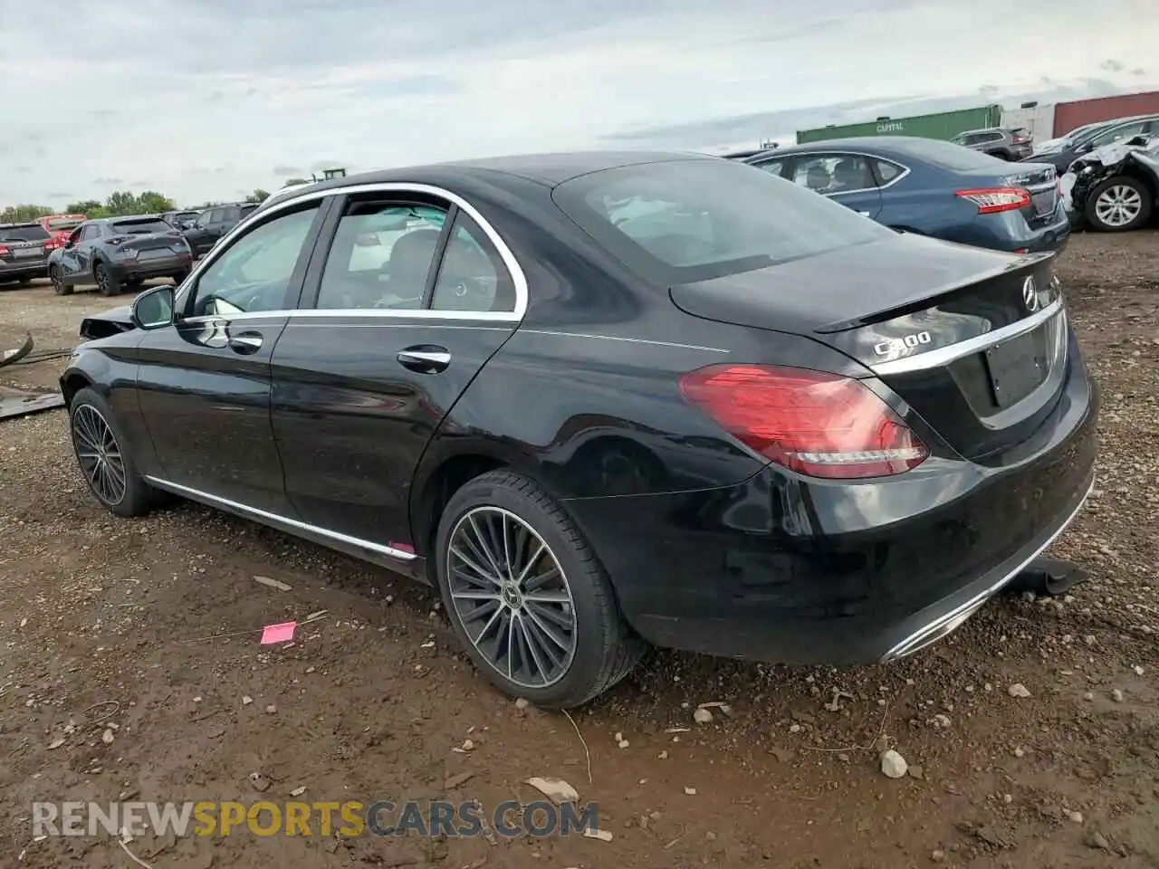 2 Photograph of a damaged car 55SWF8EB3KU313659 MERCEDES-BENZ C-CLASS 2019