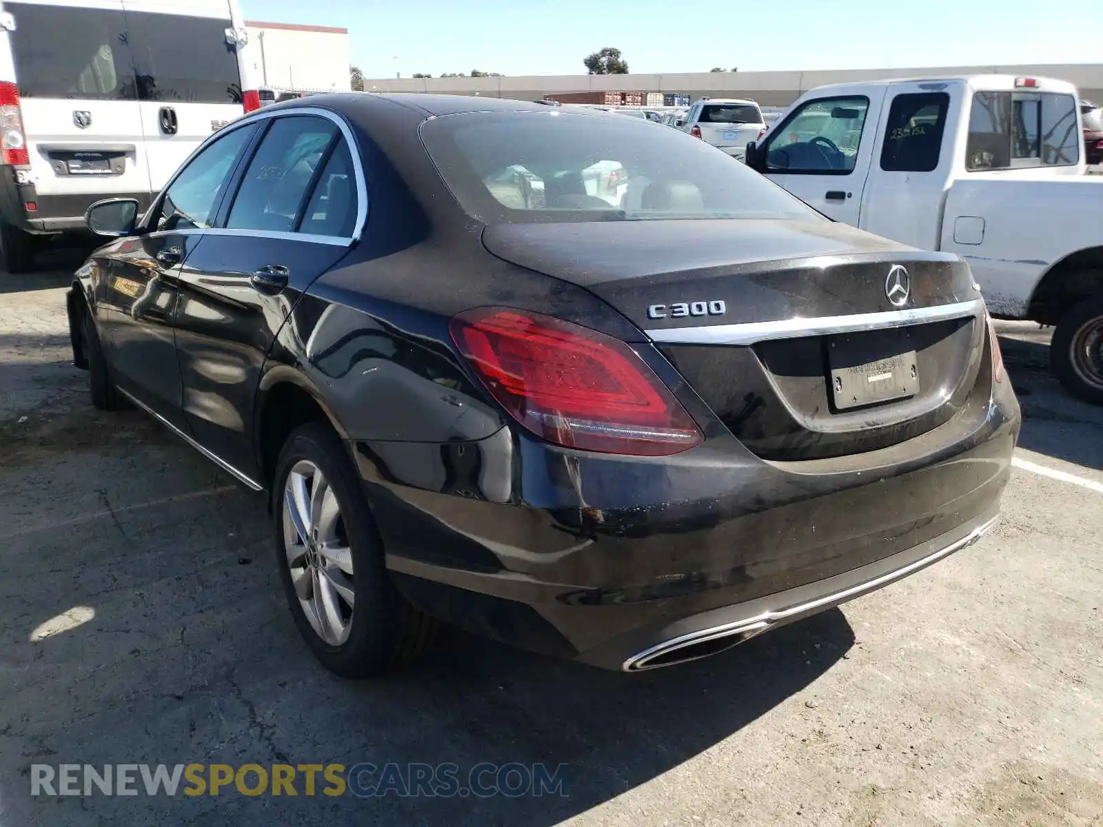 3 Photograph of a damaged car 55SWF8EB3KU315766 MERCEDES-BENZ C-CLASS 2019