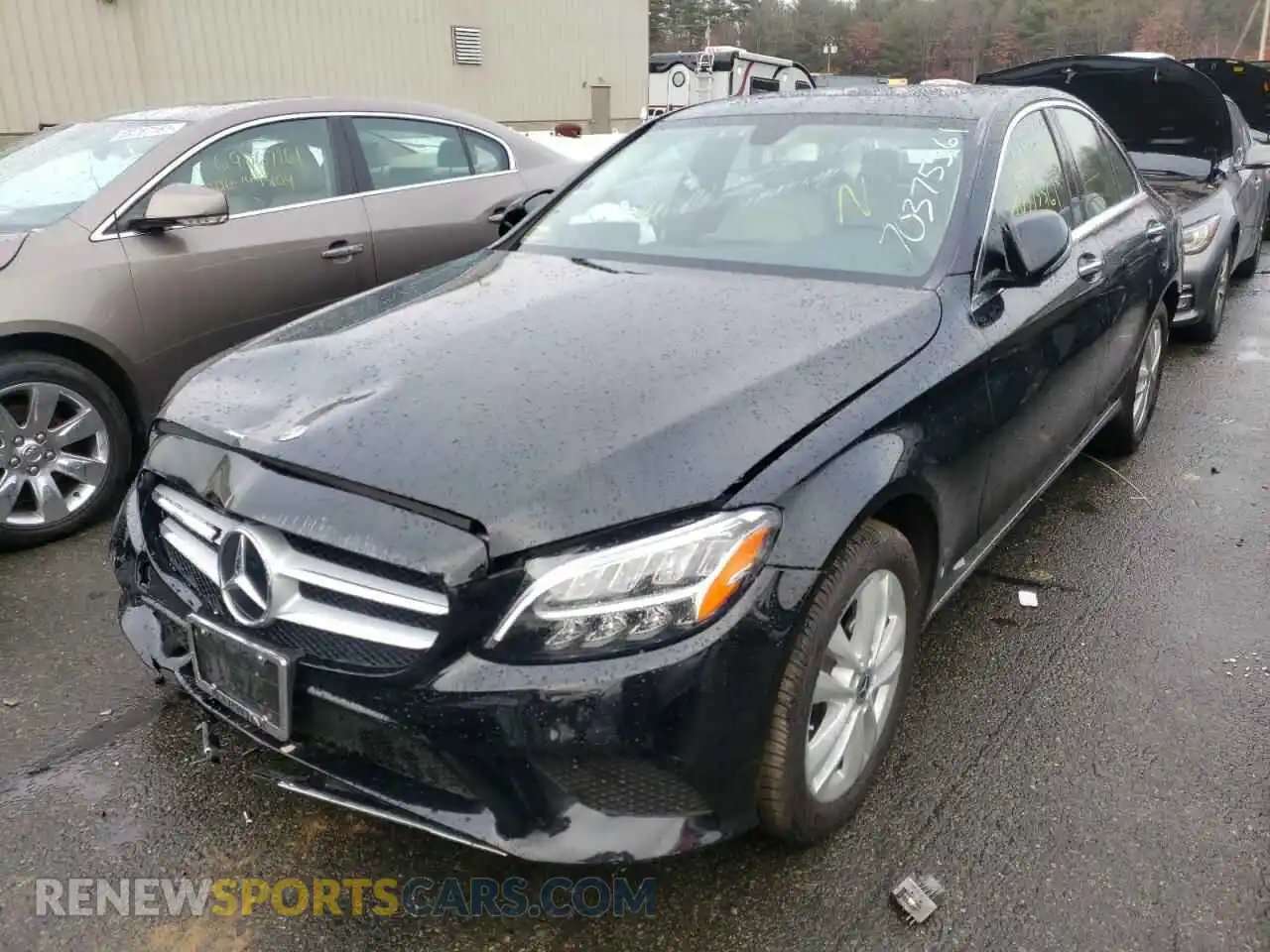 2 Photograph of a damaged car 55SWF8EB5KU282883 MERCEDES-BENZ C-CLASS 2019