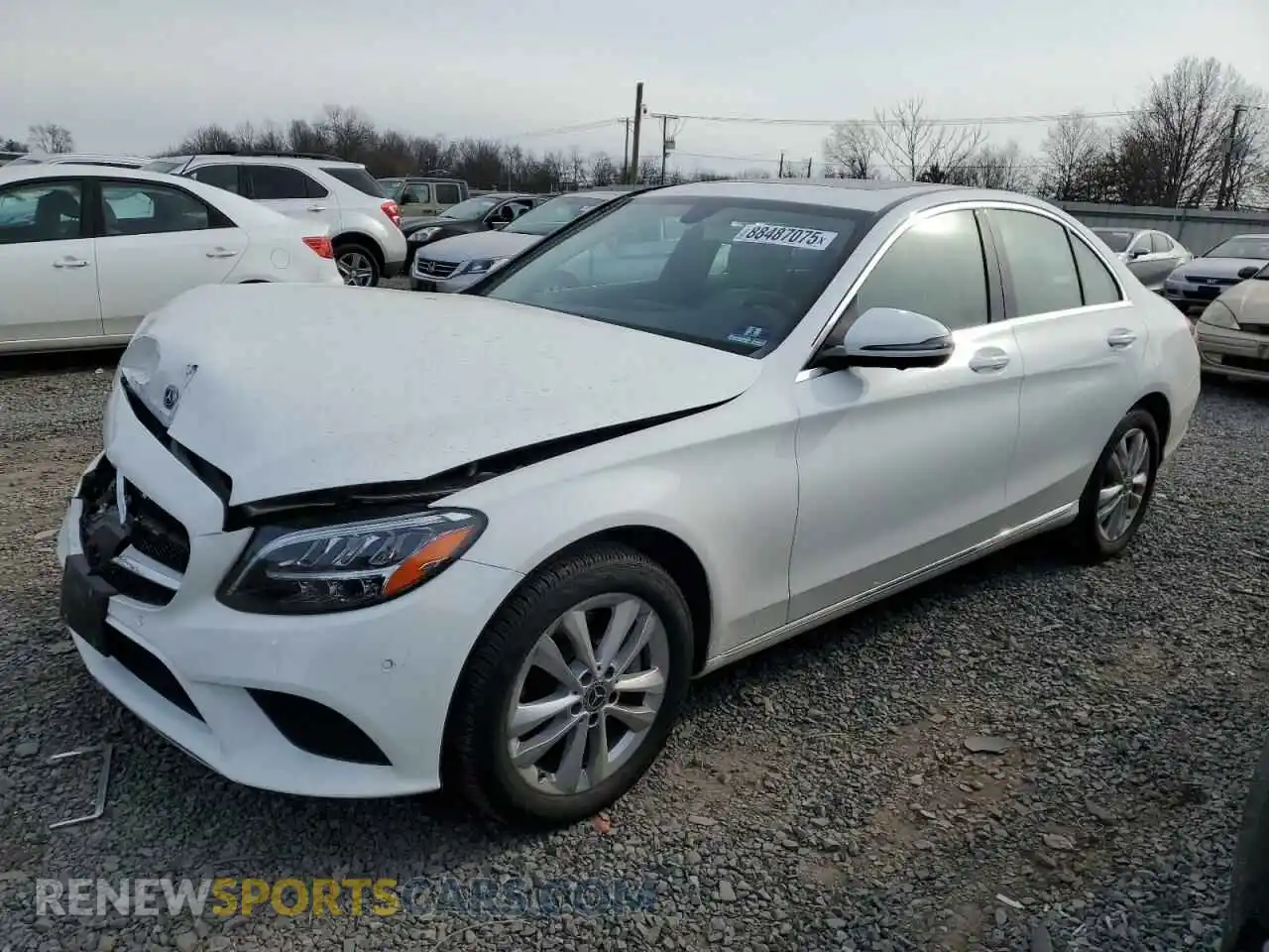 1 Photograph of a damaged car 55SWF8EB5KU305563 MERCEDES-BENZ C-CLASS 2019