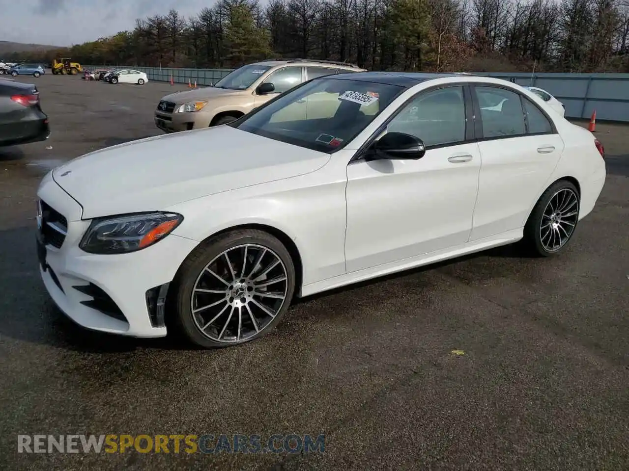 1 Photograph of a damaged car 55SWF8EB5KU319236 MERCEDES-BENZ C-CLASS 2019