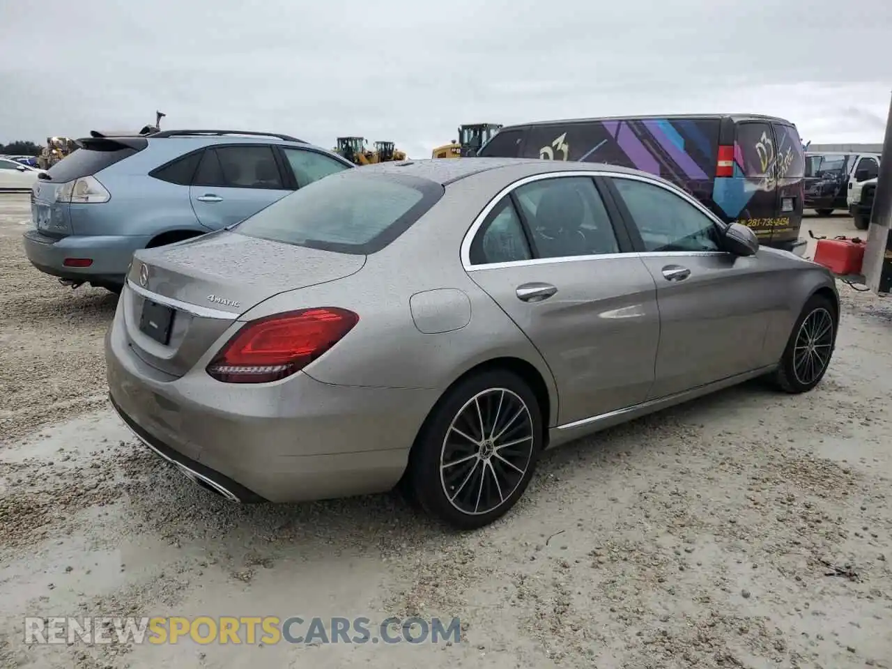 3 Photograph of a damaged car 55SWF8EB6KU283010 MERCEDES-BENZ C-CLASS 2019