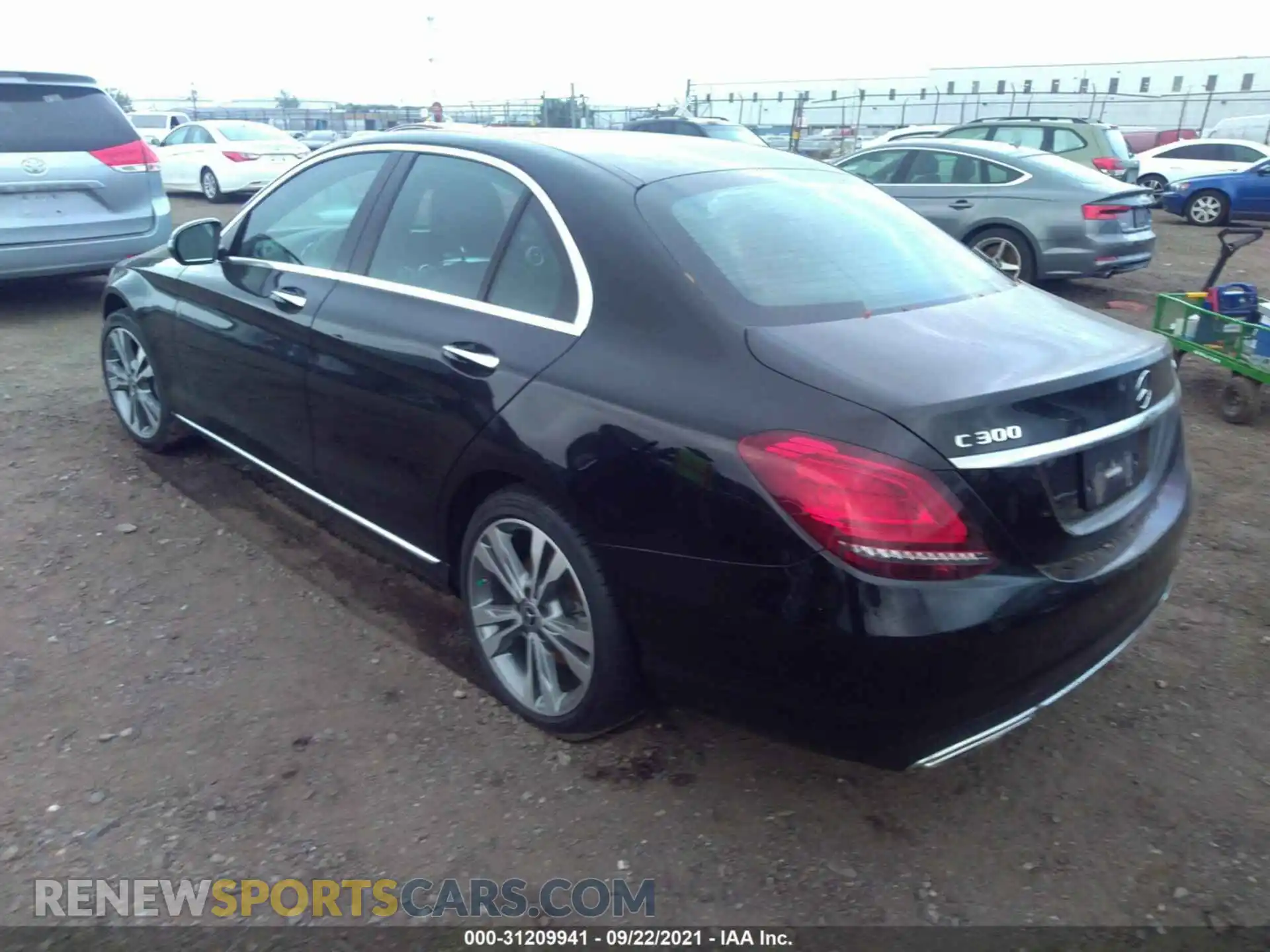 3 Photograph of a damaged car 55SWF8EB6KU286649 MERCEDES-BENZ C-CLASS 2019