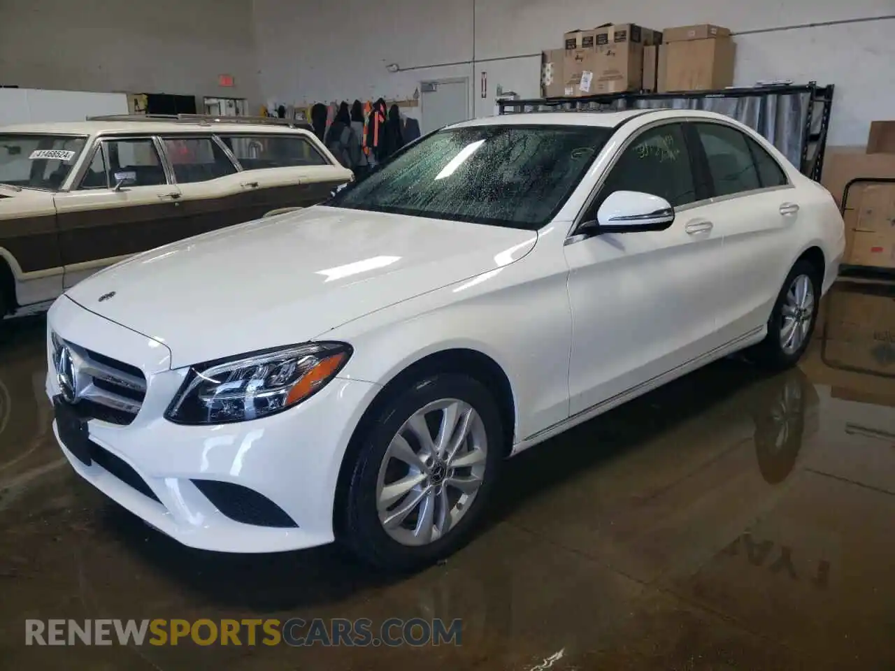 1 Photograph of a damaged car 55SWF8EB7KU309761 MERCEDES-BENZ C-CLASS 2019