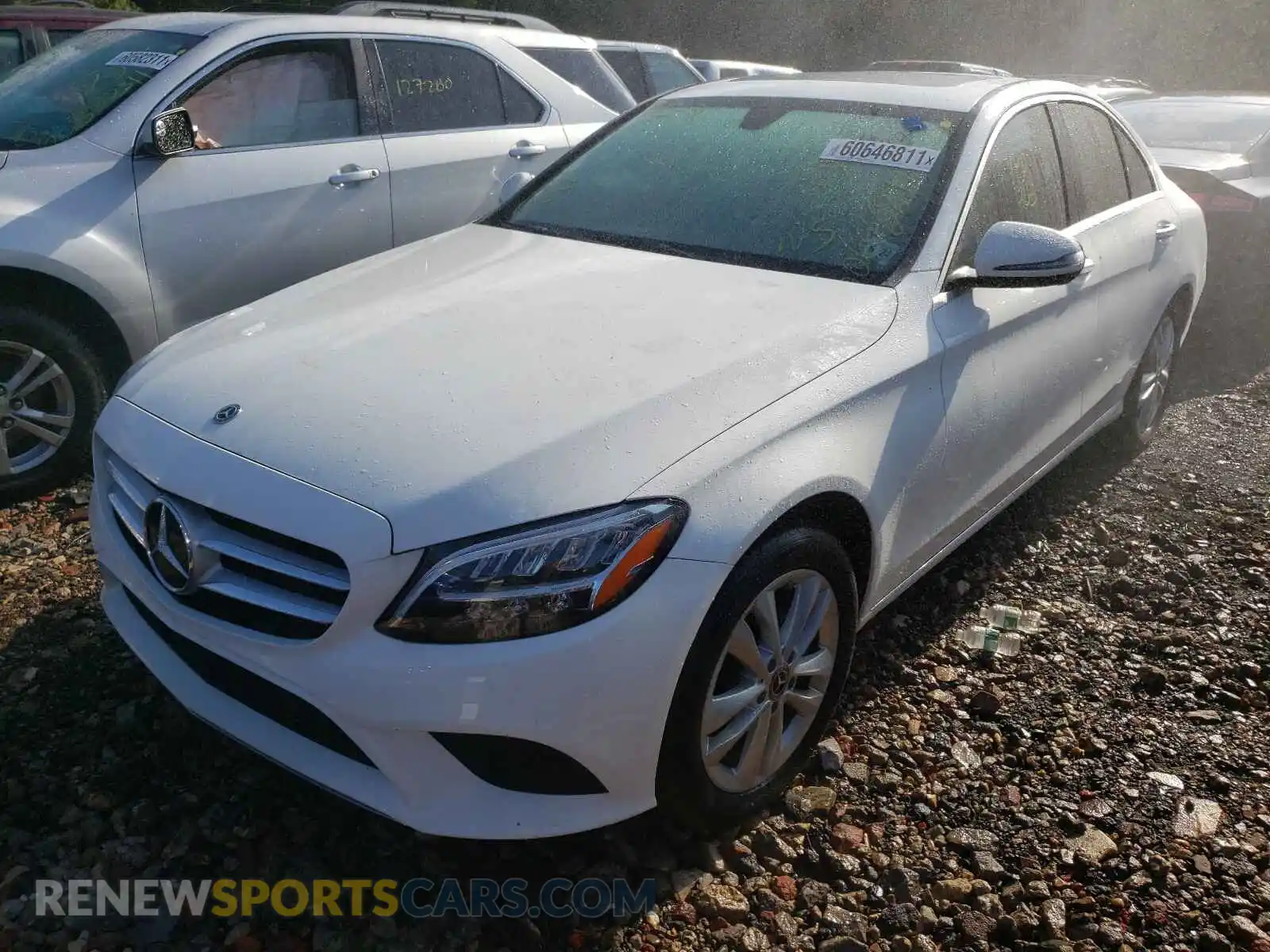 2 Photograph of a damaged car 55SWF8EB7KU318184 MERCEDES-BENZ C-CLASS 2019