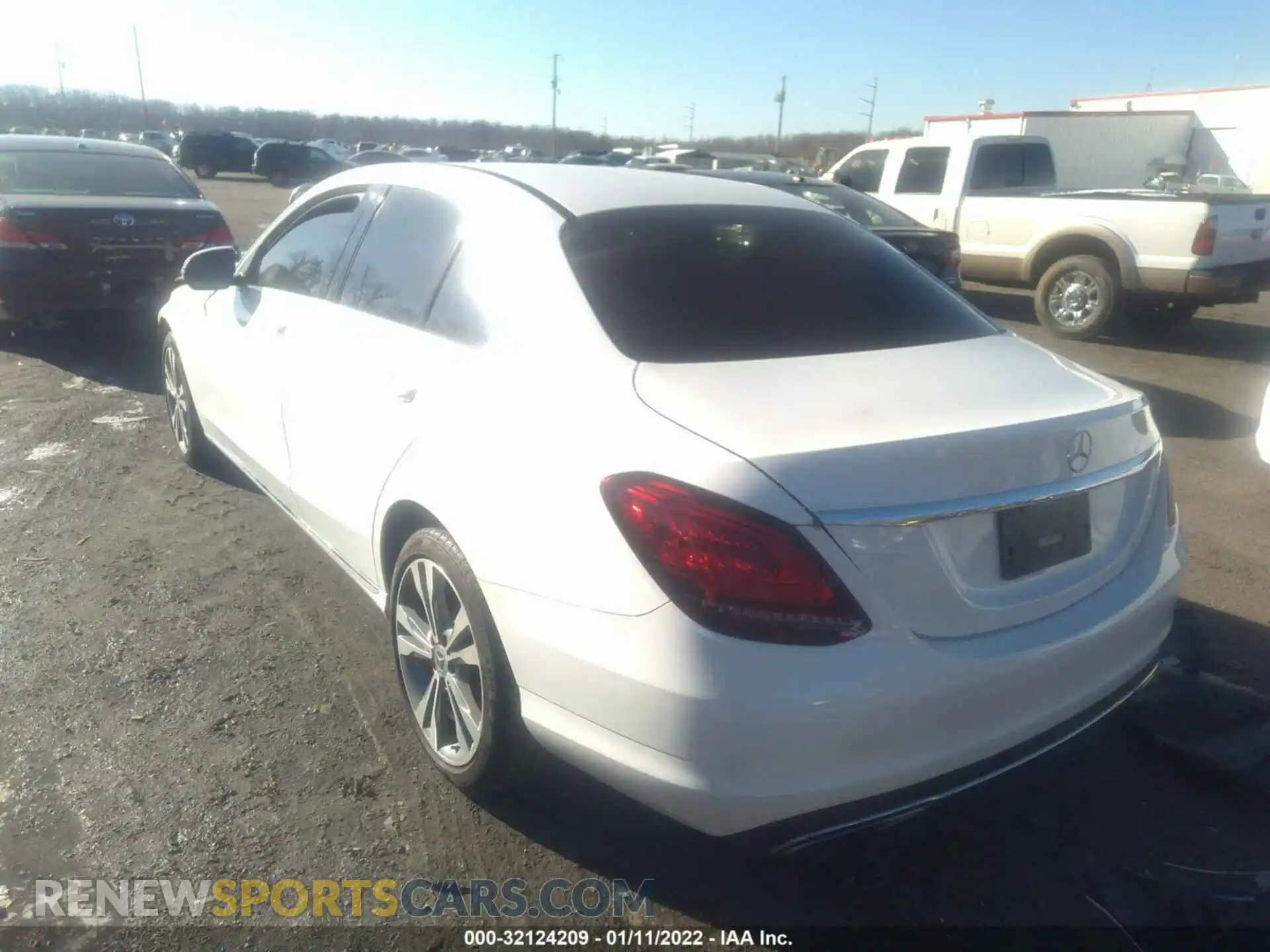 3 Photograph of a damaged car 55SWF8EB8KU287768 MERCEDES-BENZ C-CLASS 2019