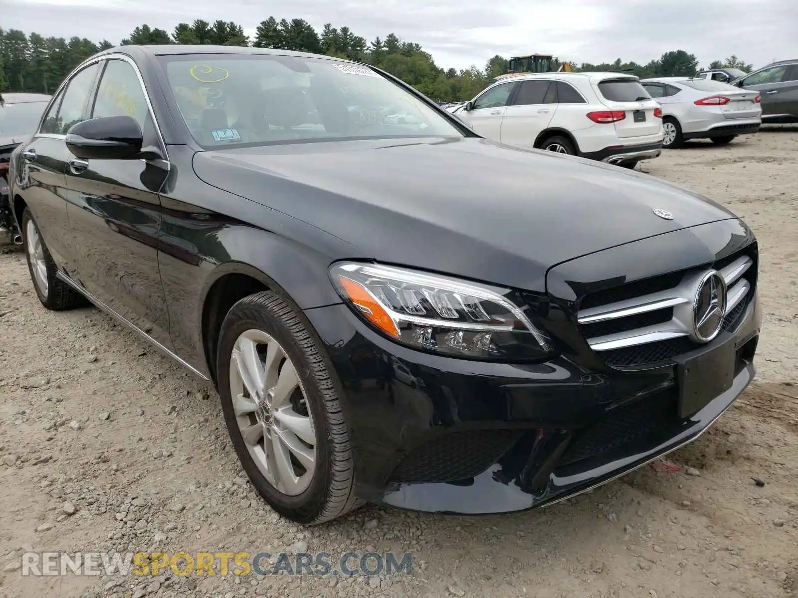 1 Photograph of a damaged car 55SWF8EBXKU285648 MERCEDES-BENZ C-CLASS 2019