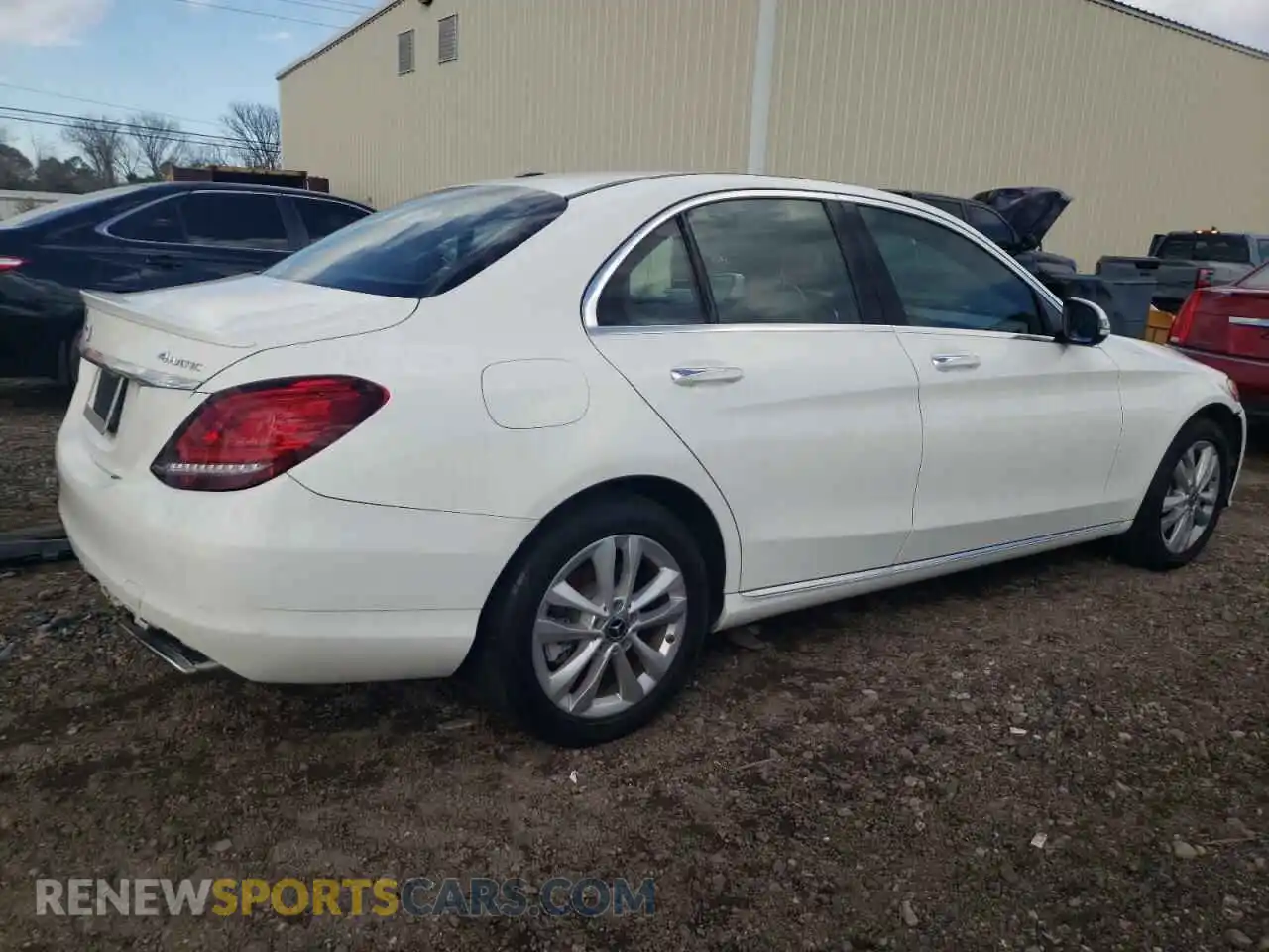 3 Photograph of a damaged car 55SWF8EBXKU288050 MERCEDES-BENZ C-CLASS 2019