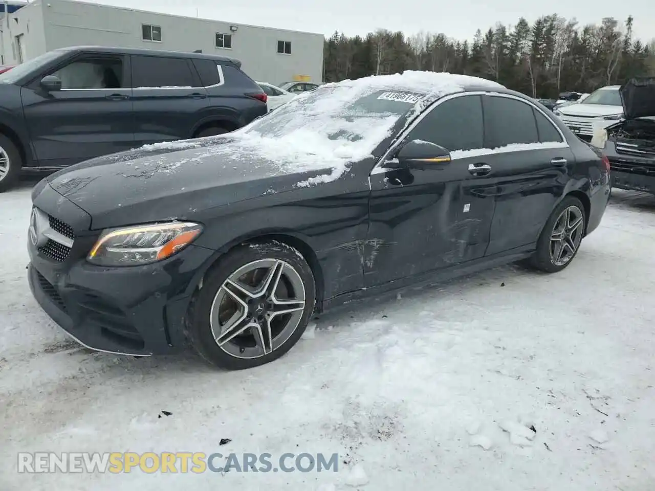 1 Фотография поврежденного автомобиля 55SWF8EBXKU318549 MERCEDES-BENZ C-CLASS 2019