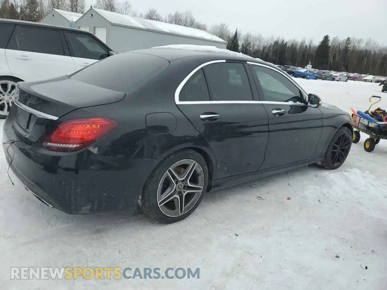 3 Фотография поврежденного автомобиля 55SWF8EBXKU318549 MERCEDES-BENZ C-CLASS 2019