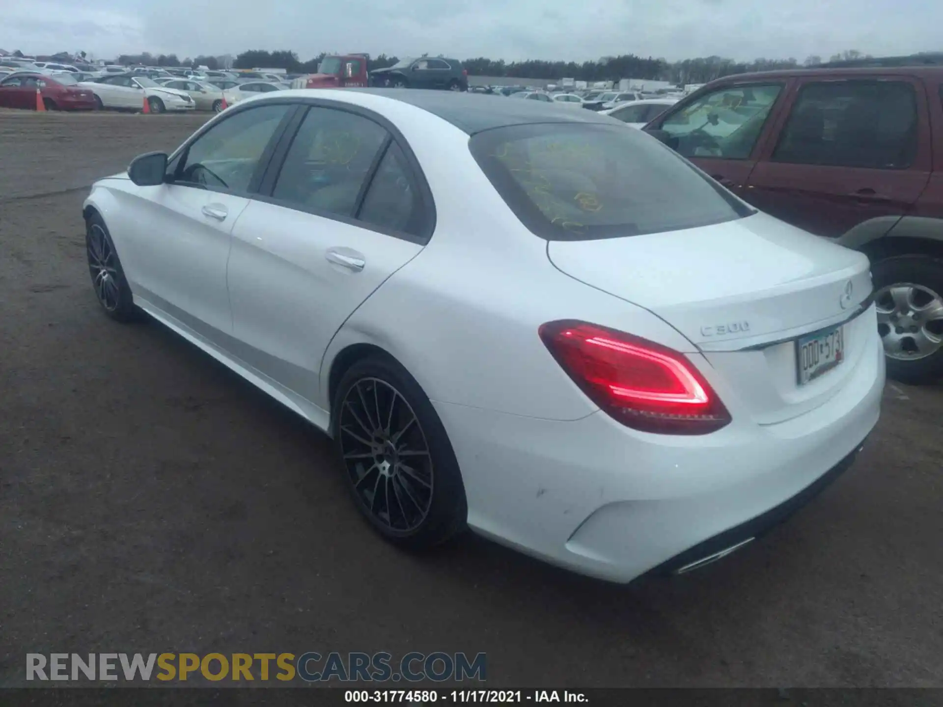 3 Photograph of a damaged car 55SWF8EBXKU321984 MERCEDES-BENZ C-CLASS 2019