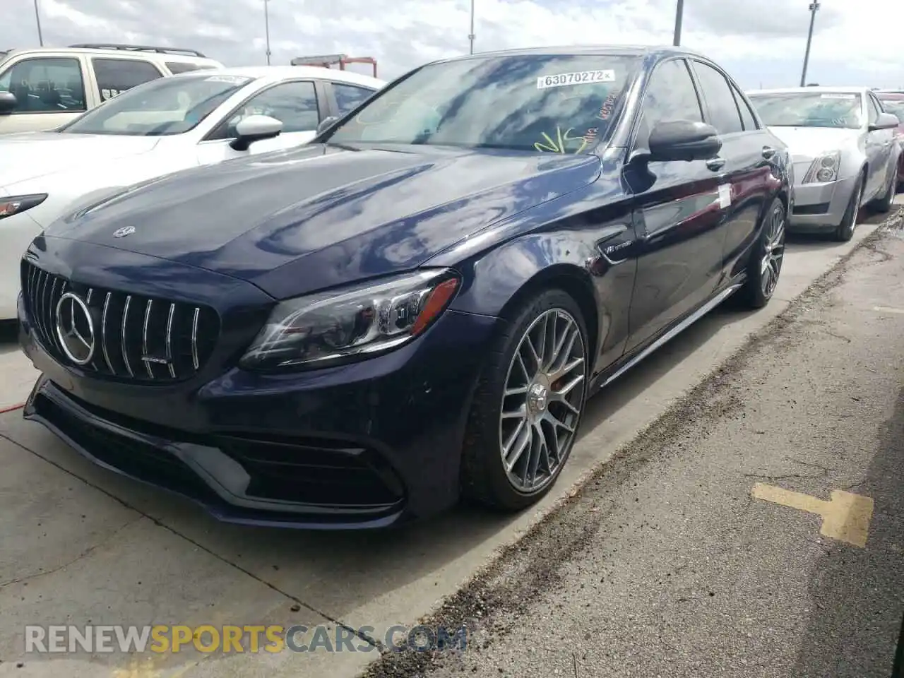 2 Photograph of a damaged car 55SWF8HB2KU277961 MERCEDES-BENZ C-CLASS 2019