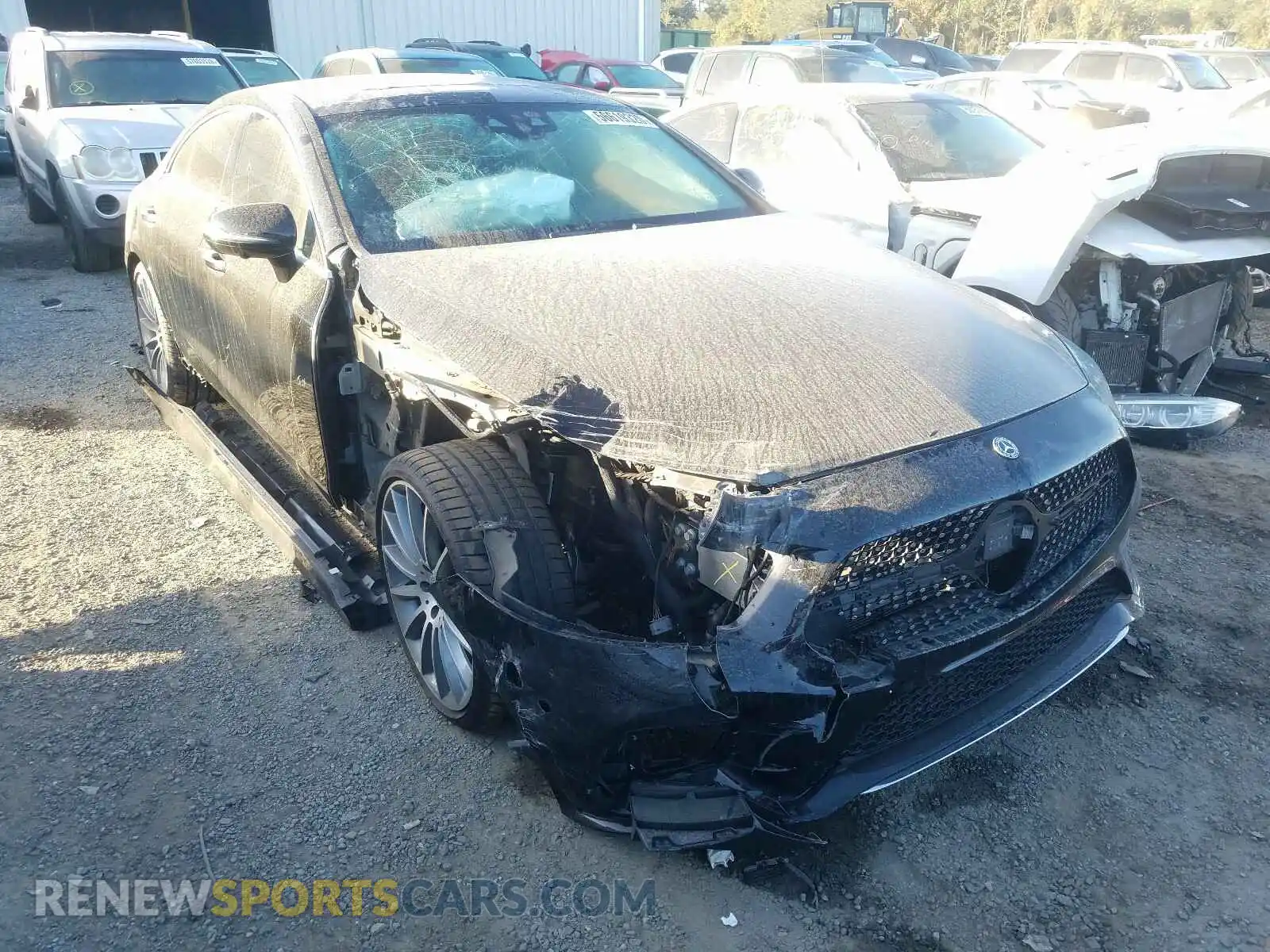 1 Photograph of a damaged car WDD2J5JB4KA028342 MERCEDES-BENZ C CLASS 2019