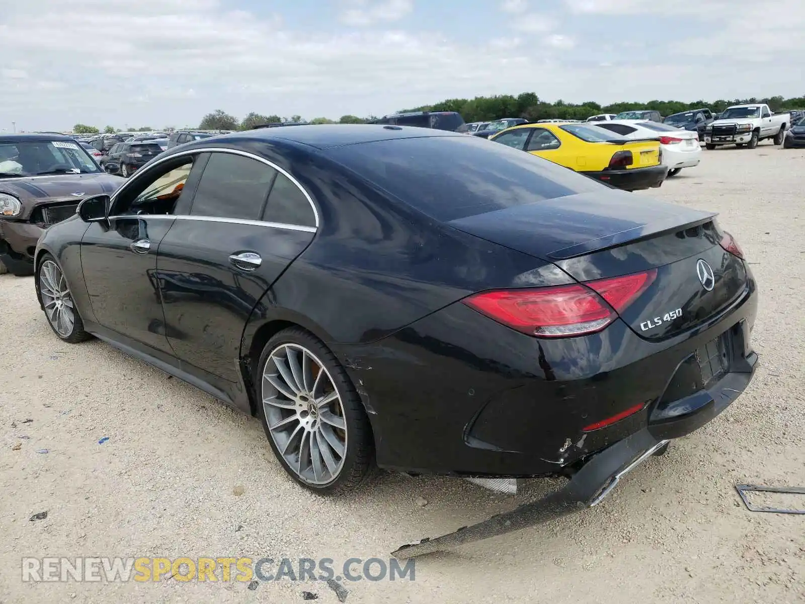3 Photograph of a damaged car WDD2J5JB5KA018936 MERCEDES-BENZ C CLASS 2019