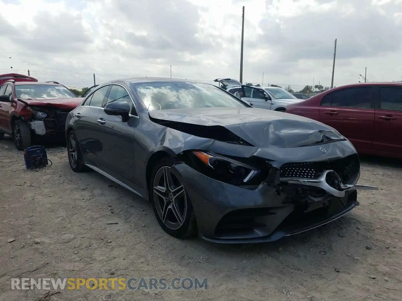 1 Photograph of a damaged car WDD2J5KB8KA009145 MERCEDES-BENZ C CLASS 2019