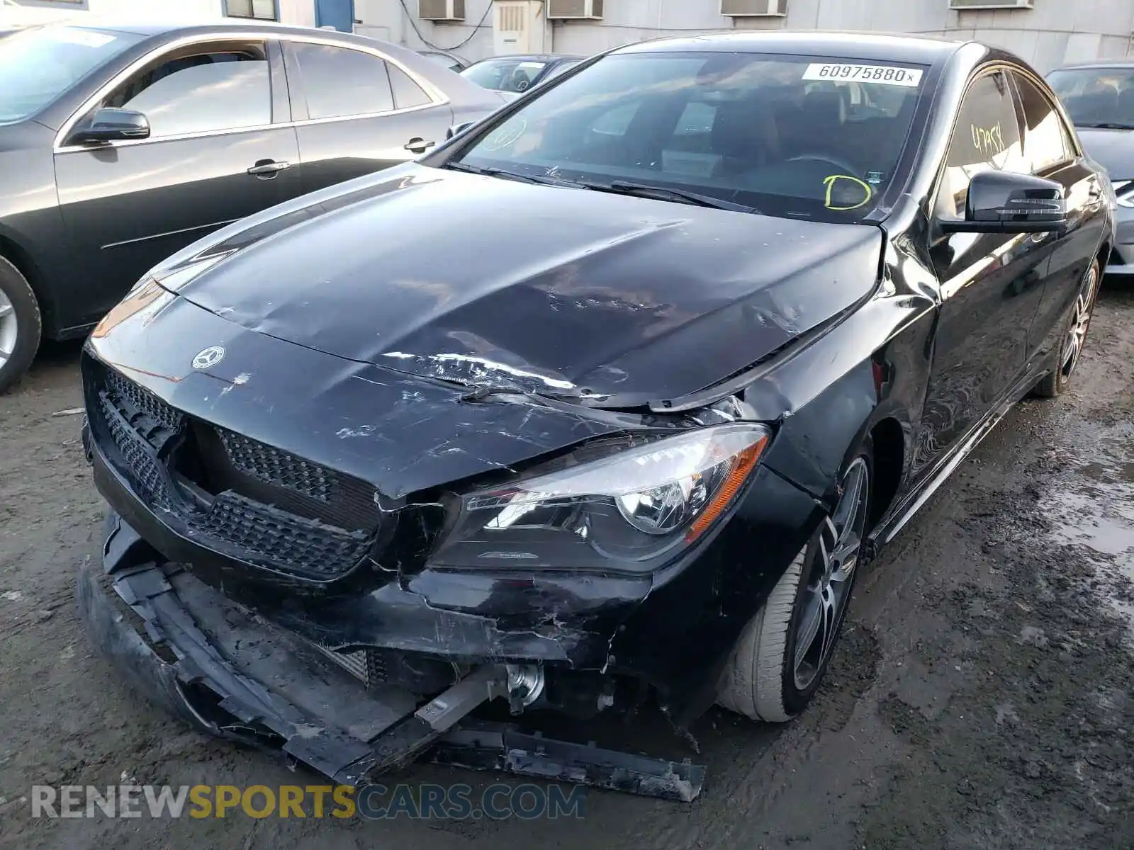 2 Photograph of a damaged car WDDSJ4EB0KN711457 MERCEDES-BENZ C CLASS 2019