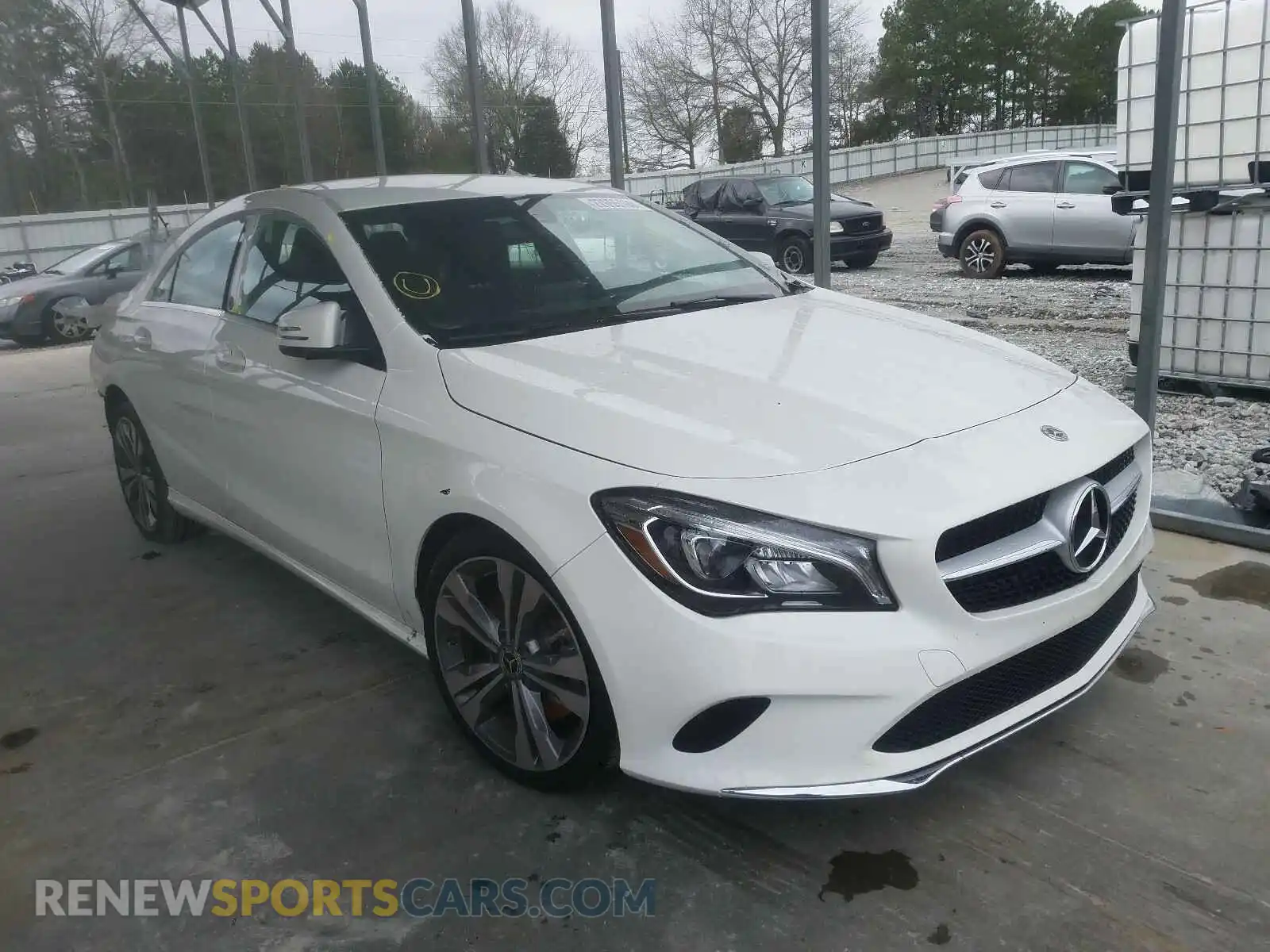 1 Photograph of a damaged car WDDSJ4EB1KN705151 MERCEDES-BENZ C CLASS 2019