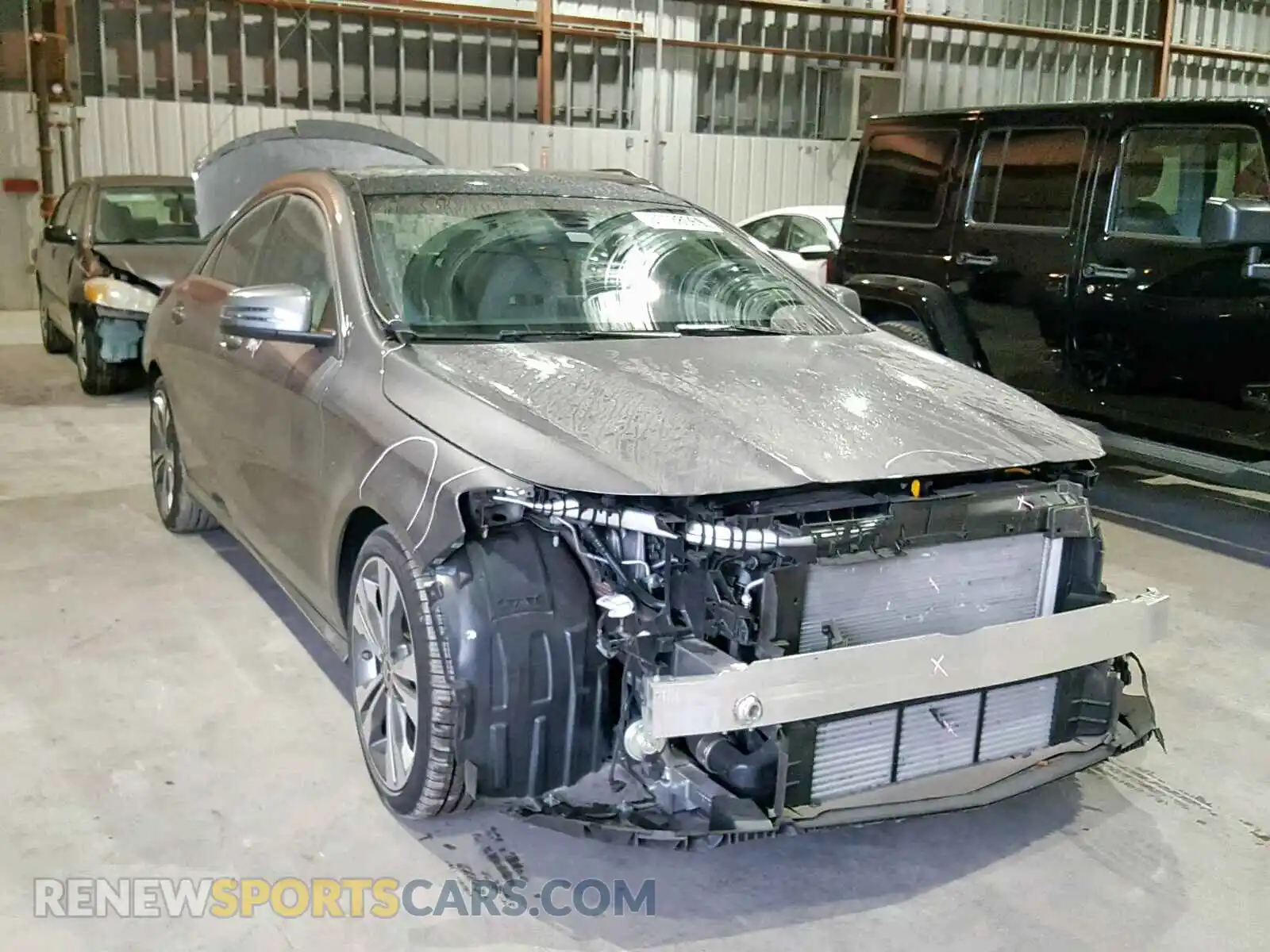 1 fotografías del automóvil dañado WDDSJ4EB3KN726972 MERCEDES-BENZ C CLASS 2019