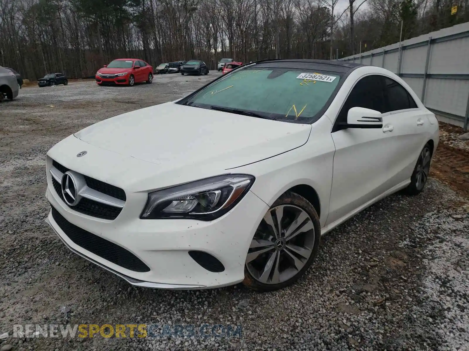2 Photograph of a damaged car WDDSJ4EB8KN767517 MERCEDES-BENZ C CLASS 2019
