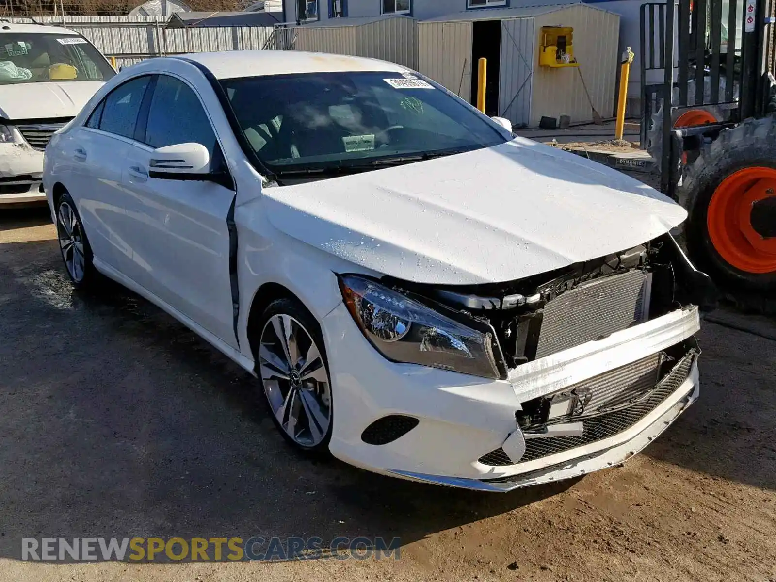 1 Photograph of a damaged car WDDSJ4EB9KN724496 MERCEDES-BENZ C CLASS 2019