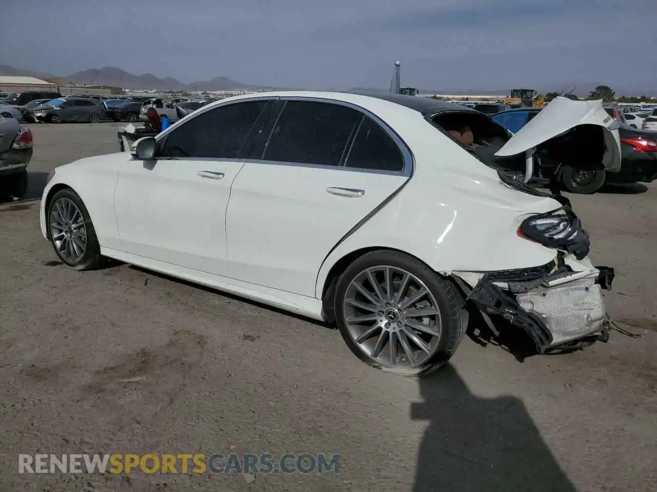 2 Photograph of a damaged car WDDWF8DB3KR501438 MERCEDES-BENZ C-CLASS 2019