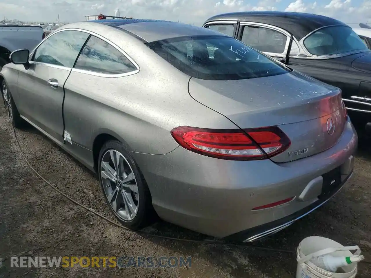 2 Photograph of a damaged car WDDWJ8DB2KF777626 MERCEDES-BENZ C-CLASS 2019