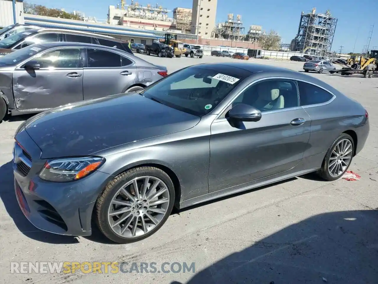 1 Photograph of a damaged car WDDWJ8DB9KF836607 MERCEDES-BENZ C-CLASS 2019